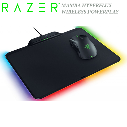 COMBO MOUSE PAD Razer Mamba + Firefly HYPERFLUX NEW