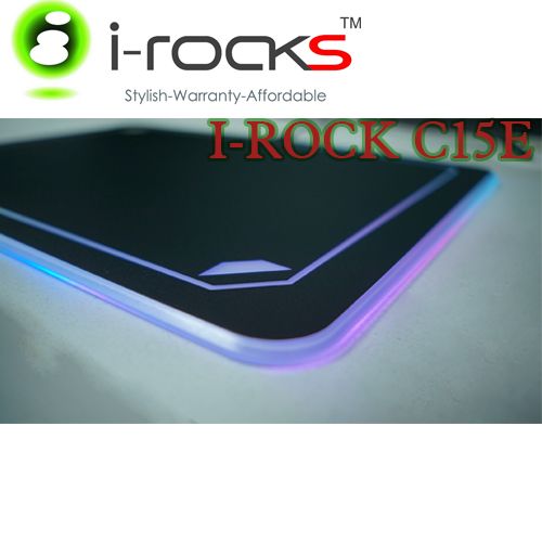 MOUSE PAD I-ROCKS C15E LED NEW