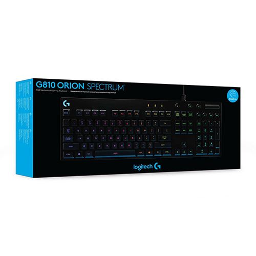 BÀN PHÍM CƠ LOGITECH G810 ORION SPECTRUM ROMER-G RGB NEW