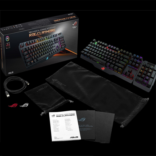 BÀN PHÍM CƠ ASUS ROG CLAYMORE CORE MX CHERRY RED SWITCH NEW BH 12TH