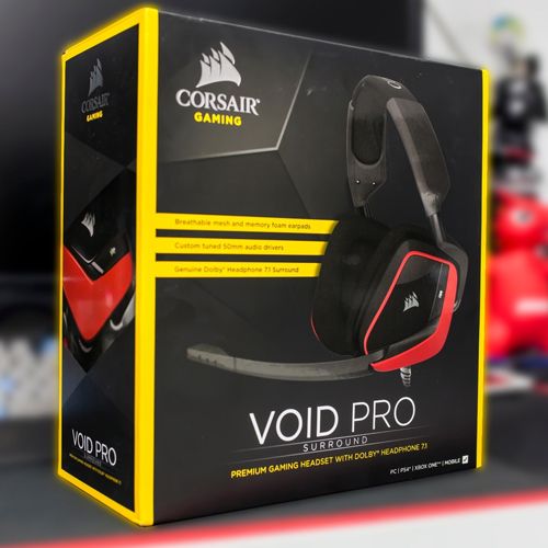 TAI NGHE CORSAIR VOID PRO SURROUND RED NEW