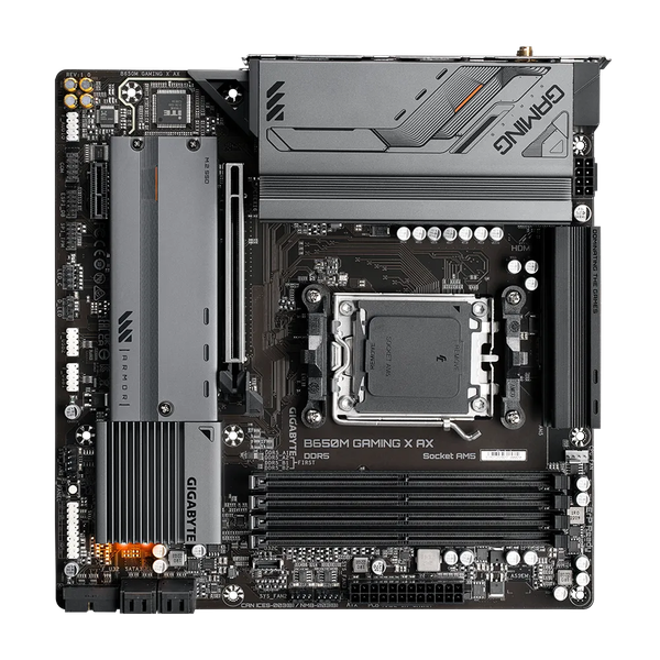 MAIN GIGABYTE B650M GAMING X AX ( WIFI 6E / AM5 / M-ATX / 4XDDR5 )