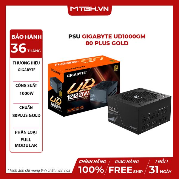 PSU GIGABYTE UD1000GM 80 Plus Gold 1000w