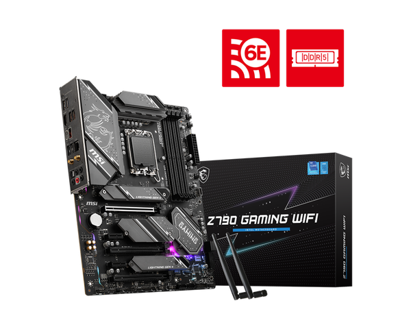 MAIN MSI Z790 GAMING WIFI D5 ( WIFI 6E / LGA1700 / ATX / 4xDDR5 )