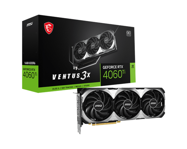 VGA MSI RTX 4060 Ti VENTUS 3X 16G OC