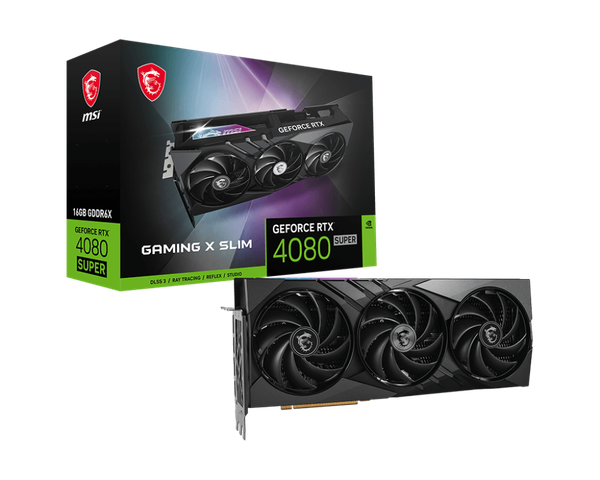 VGA MSI RTX 4080 SUPER 16G GAMING X SLIM GDDR6X