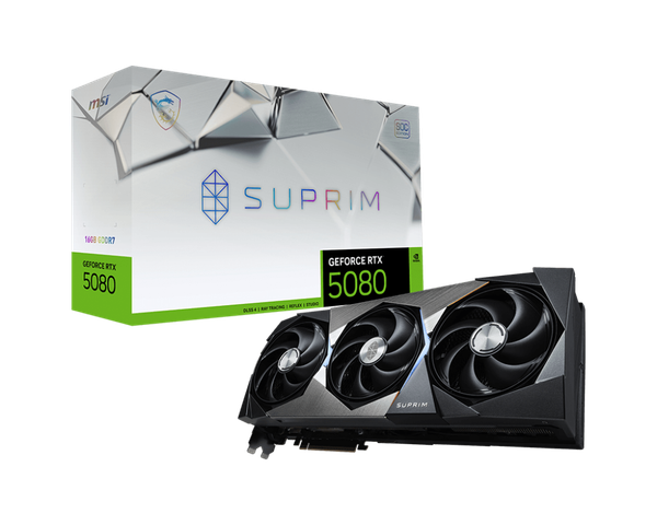 VGA MSI RTX 5080 16G SUPRIM X