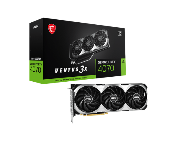 VGA MSI RTX 4070 Ti VENTUS 3X 12G OC GDDR6X