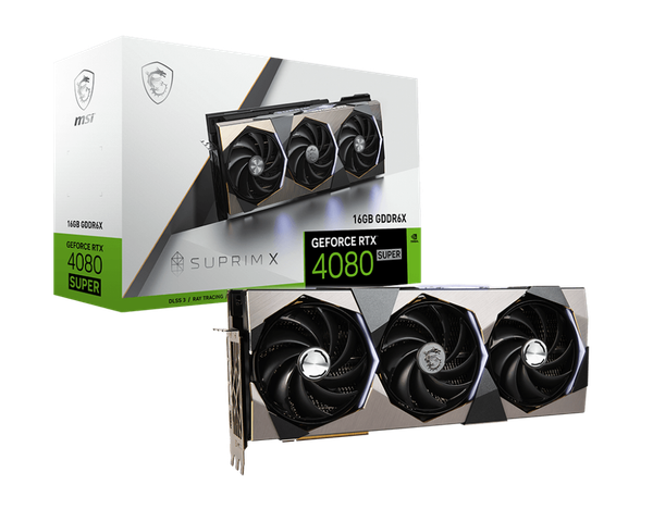 VGA MSI RTX 4080 SUPER 16G SUPRIM X GDDR6X