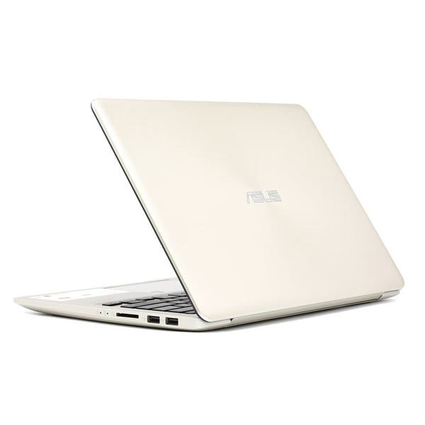 LAPTOP ASUS A411UA-BV834T (I3-7020U/14.0''HD/4GB DDR4/1TB-5400/UHD 620/WIN10/3-CELL 42WHRS/1.43KG) GOLD PLASTIC NEW BH 24T
