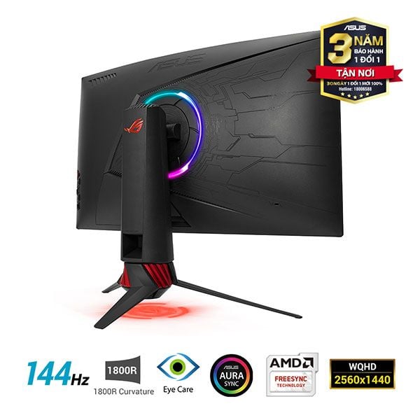 LCD ASUS 27 INCH ROG STRIX XG27VQ 144Hz CURVED GAMING NEW