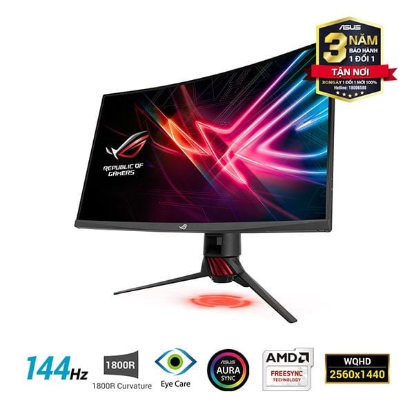 LCD ASUS 27 INCH ROG STRIX XG27VQ 144Hz CURVED GAMING NEW