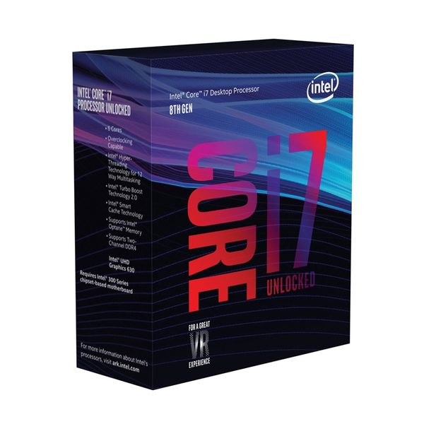CPU CORE I7 8700K SK1151 V2 COFFEE LAKE NEW BOX