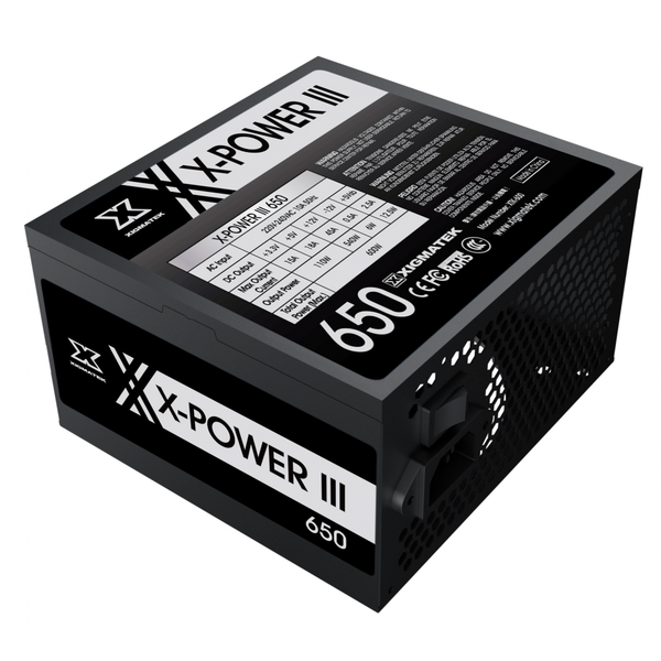 Psu XIGMATEK X-POWER III X 650 600W