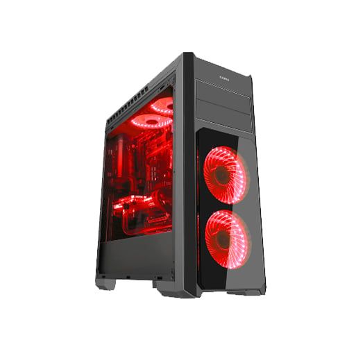CASE SAMA SAIN-5 XÁM-ĐEN (2 FAN SAMA) NEW