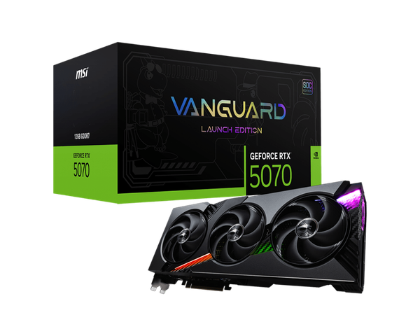 VGA MSI RTX 5070 12GB VANGUARD SOC LAUNCH EDITION