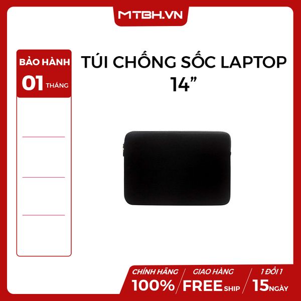 TÚI CHỐNG SỐC LAPTOP 14 INCH - LOẠI TỐT