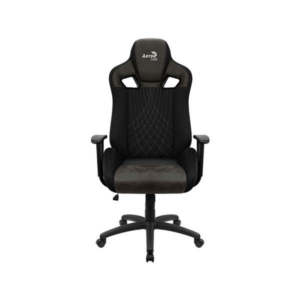 GHẾ AEROCOOL GAMING CHAIR EARL Iron Black / Race-Cushion-V1