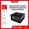 NGUỒN MSI 750W MPG A750GF 80 Plus Gold/Full Modular/BLACK