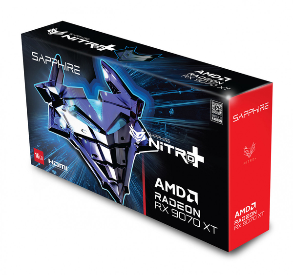 VGA SAPPHIRE RX 9070 XT NITRO+ GAMING OC 16GB