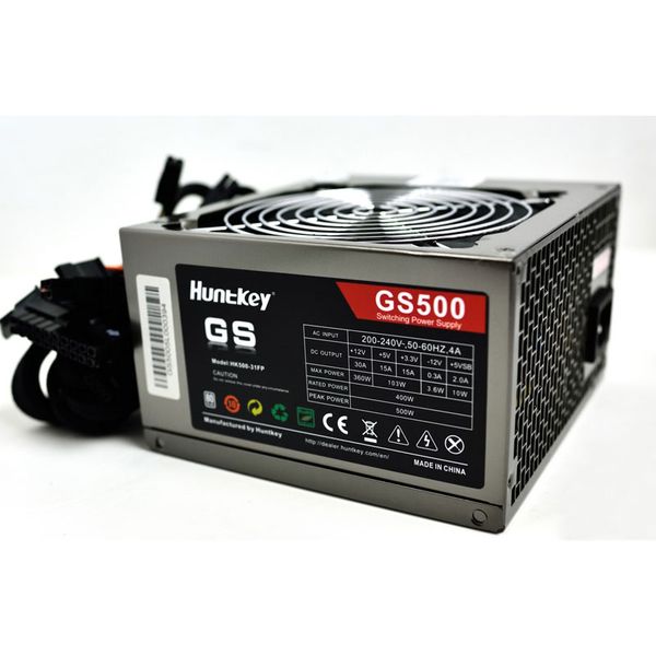 PSU HUNTKEY GS500 80 PLUS NEW BH 36TH