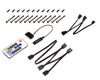 FAN CASE ID-COOLING XF-12025-ARGB-TRIO 3pcs Pack ( Addressable RGB, RGB SYNC With motherboard, internal cable controller included )