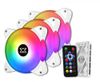FAN CASE XIGMATEK GALAXY III ESSENTIAL ARGB - BX120 ARTIC (PACK x3, CONTROLLER, POWER HUB)