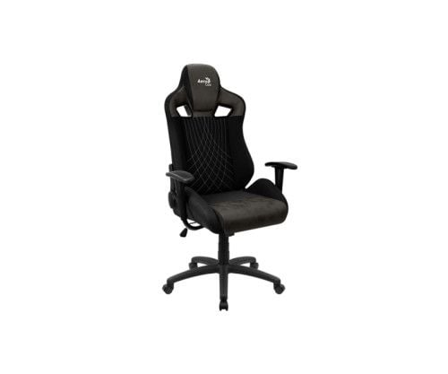 GHẾ AEROCOOL GAMING CHAIR EARL Iron Black / Race-Cushion-V1