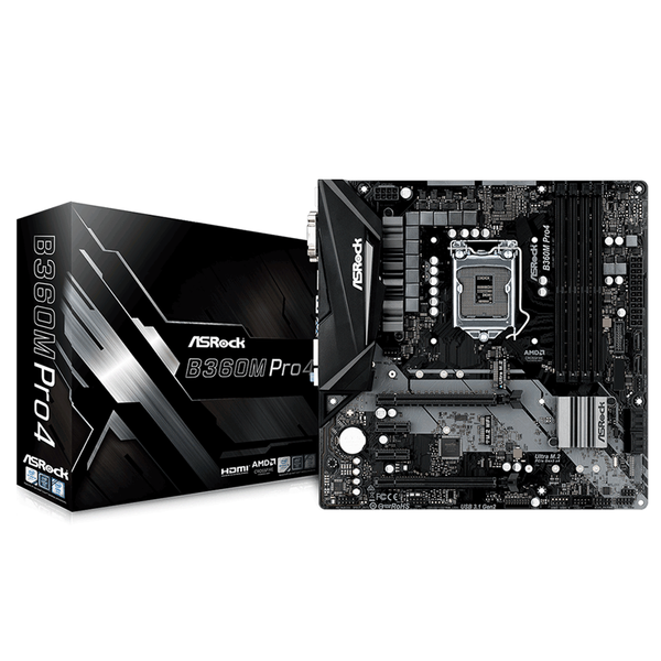 MAIN ASROCK B360M PRO4 NEW