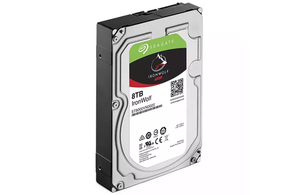 Ổ CỨNG SEAGATE IRONWOLF 8TB NAS SATA 3 7200RPM 256MB CACHE ST8000VN004