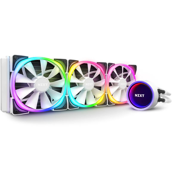 TẢN NHIỆT NƯỚC NZXT KRAKEN X73 RGB 360MM AIO - WHITE