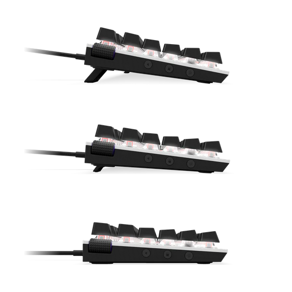 Bàn Phím Cơ NZXT Function TKL White Gateron Red Switch