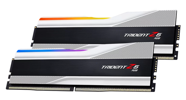 RAM DDR5 64GB GSkill Trident Z5 6000 MHz RGB (2x32GB) White