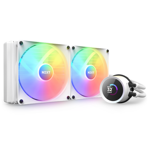 TẢN NHIỆT NƯỚC NZXT KRAKEN 280 RGB WHITE - 280MM (RL-KR280-W1)