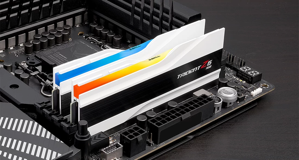 RAM DDR5 64GB GSkill Trident Z5 6000 MHz RGB (2x32GB) White