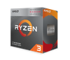 CPU AMD Ryzen 3 3200G, with Wraith Stealth cooler/ 3.6 GHz (4.0 GHz with boost) / 6MB / 4 cores 4 threads / Radeon Vega 8 / 65W / Socket AM4