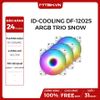 FAN CASE ID-COOLING DF-12025-ARGB TRIO SNOW (3pcs Pack)