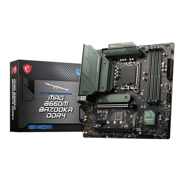 MAIN MSI B660M MAG BAZOOKA DDR4