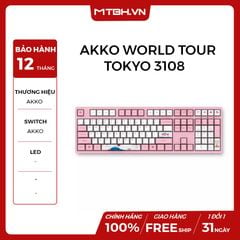 BÀN PHÍM CƠ AKKO WORLD TOUR TOKYO 3108 AKKO SWITCH