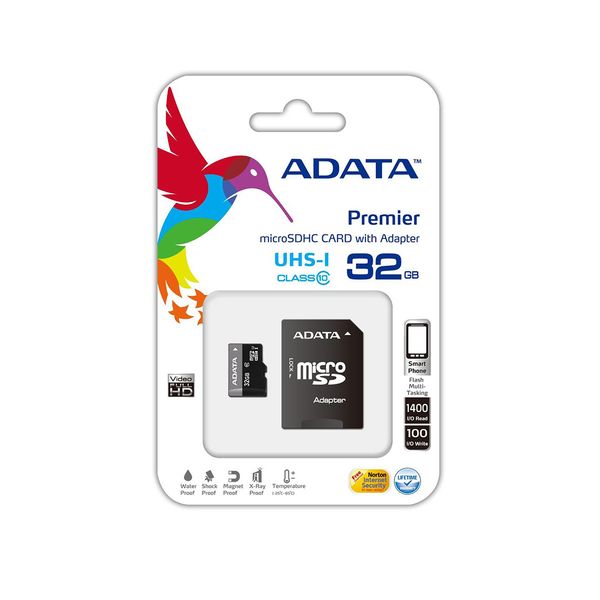 THẺ NHỚ ADATA 32GB MICRO SD CARD UHS-I CLASS10