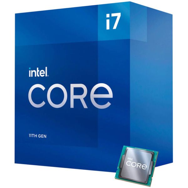 CPU INTEL ROCKET I7 11700 (2.5GHz Turbo 4.9GHz, 8 nhân 16 luồng, 16MB Cache, 65W) 11TH NEW BOX CHÍNH HÃNG