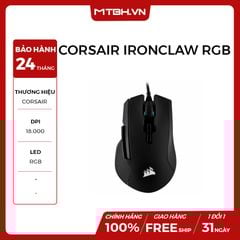 CHUỘT CORSAIR IRONCLAW RGB FPS/MOBA Gaming NEW