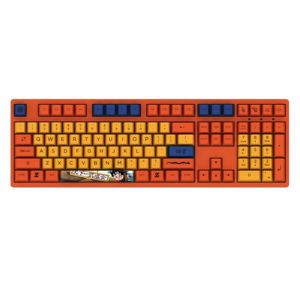 BÀN PHÍM CƠ AKKO 3108 DRAGONBALL Z GOKU EDITION CHERRY BLUE SWITCH