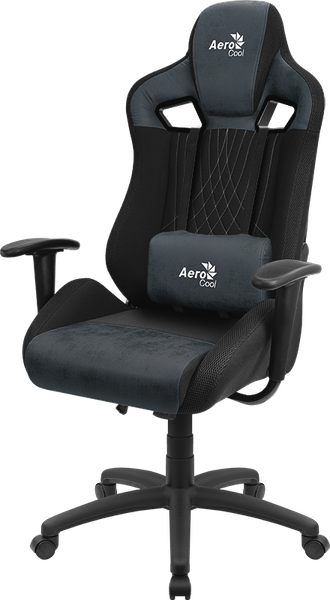 GHẾ AEROCOOL GAMING CHAIR EARL STEEL/BLUE-Cushion-V1