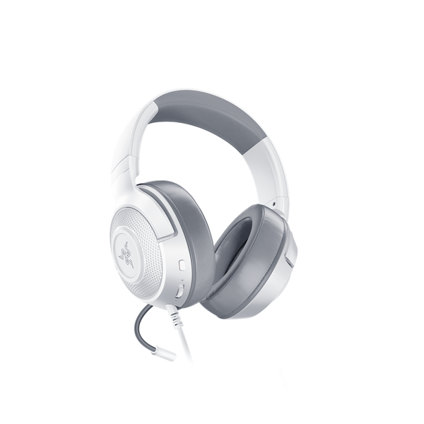 TAI NGHE RAZER KRAKEN X MERCURY WHITE