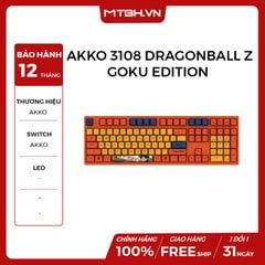 BÀN PHÍM CƠ AKKO 3108 DRAGONBALL Z GOKU EDITION AKKO BLUE SWITCH