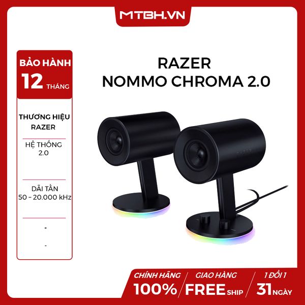 LOA RAZER NOMMO CHROMA 2.0 GAMING NEW