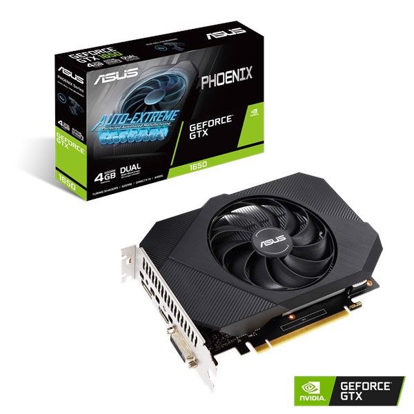 VGA ASUS GTX 1650 PHOENIX 4GB OC GDDR6