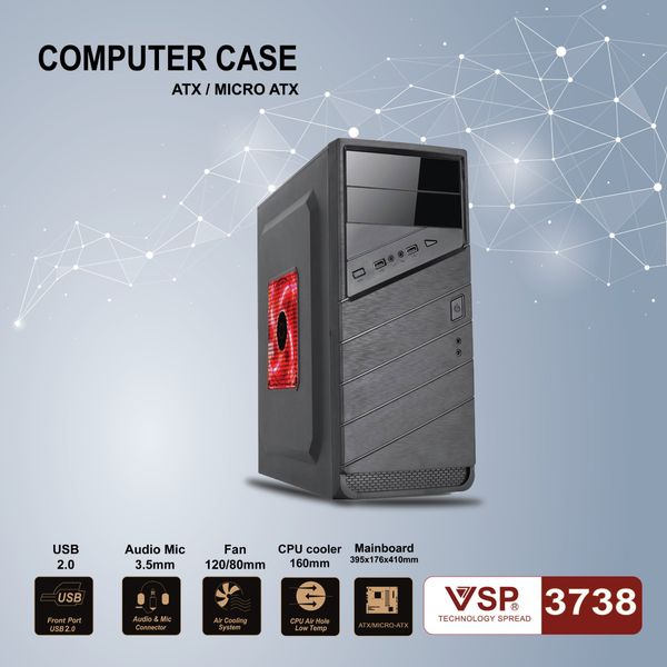 CASE VSP VISION 3738A BLACK