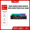 RAM DDR4 8GB ADATA XPG SPECTRIX D41 RGB 3200Mhz NEW ( BLACK )